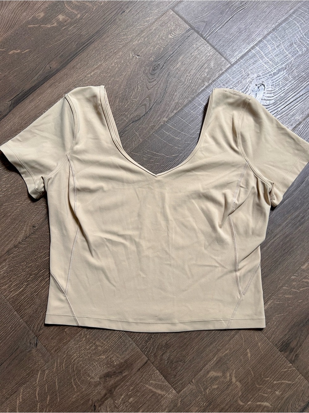 Lululemon Align Cropped/Fitted Tee